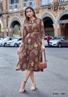 Belt Vol 25 By Mittoo Rayon Printed Designer Kurtis Wholesalers In Surat
